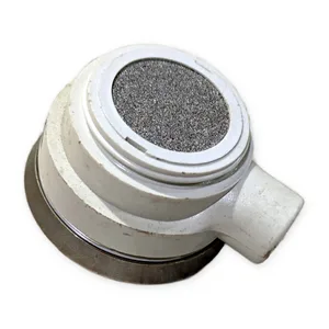Pneumatic Exhaust Muffler Filter Sintered Element Threaded Side Port White 5486