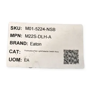 Eaton M22S-DLH-A Light/Selector Switch