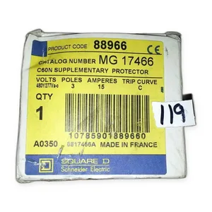 Square D MG17466 Supplementary Protector Breaker
