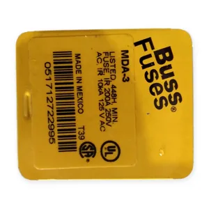 Bussmann MDA-3 Slow Blow Time Delay Fuse – actual item, photo 1 of 3