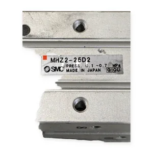 SMC MHZ2-25D2 Air Gripper Finger Cylinder – actual item, photo 1 of 5