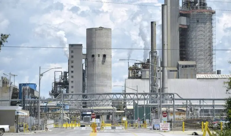 Industrial plant site